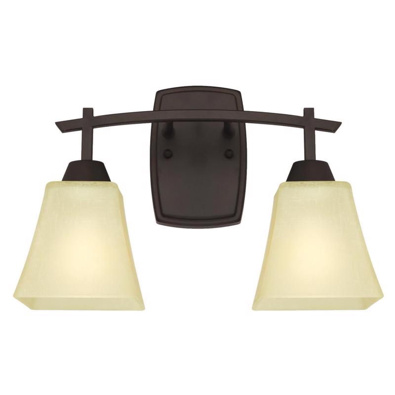 WESTINGHOUSE - Westinghouse Midori 2-Light Oil Rubbed Bronze Wall Sconce
