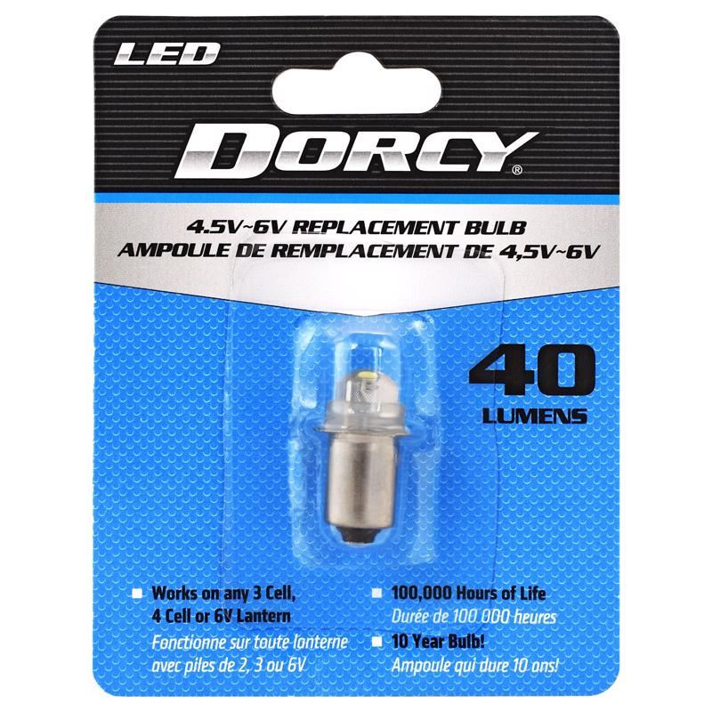 DORCY - Dorcy LED Flashlight Bulb 6 V Flanged Base