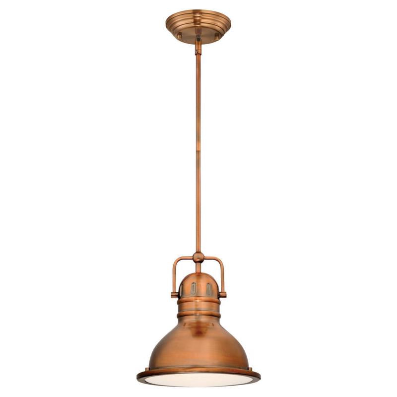 WESTINGHOUSE - Westinghouse Boswell Washed Copper 1 lights Mini Pendant Light