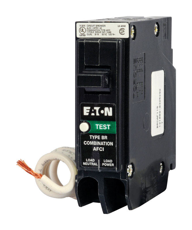 EATON - Eaton 20 amps AFCI Single Pole Arc Fault Breaker