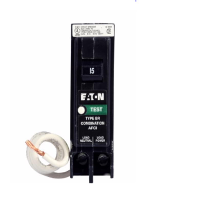 EATON - Eaton 15 amps Combination AFCI Single Pole Arc Fault Breaker