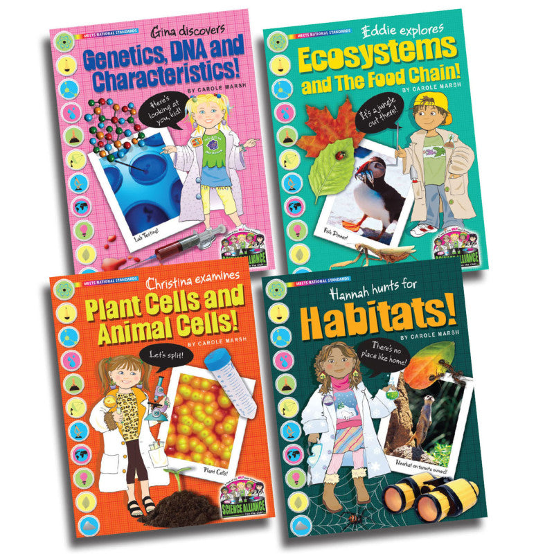 GALLOPADE - Science Alliance™ Life Science, Set of 4