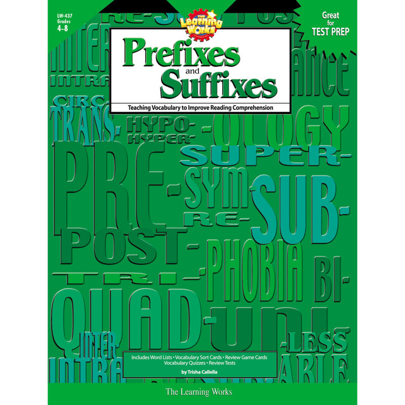 CREATIVE TEACHING PRESS - Prefixes and Suffixes Book