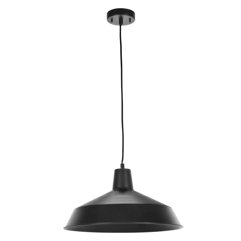 GLOBE ELECTRIC - Globe Electric Barnyard Matte Black 1 lights Pendant Light