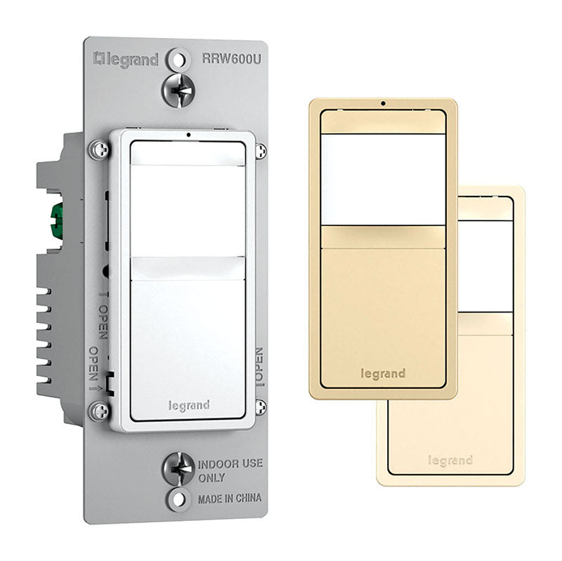 LEGRAND - Legrand Radiant 15 amps Motion Sensor Switch Ivory, Light Almond, White 1 pk