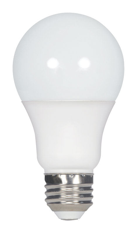 SATCO - Satco A19 E26 (Medium) LED Bulb Warm White 60 Watt Equivalence 1 pk - Case of 6 [S29835]