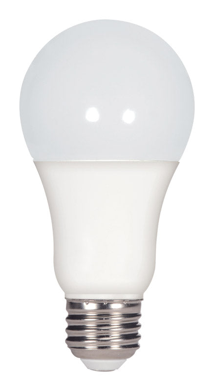 SATCO - Satco A19 E26 (Medium) LED Bulb Cool White 75 Watt Equivalence 1 pk - Case of 6