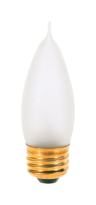 SATCO - Satco 25 W CA10 Decorative Incandescent Bulb E26 (Medium) Soft White 2 pk - Case of 10 [S3767]