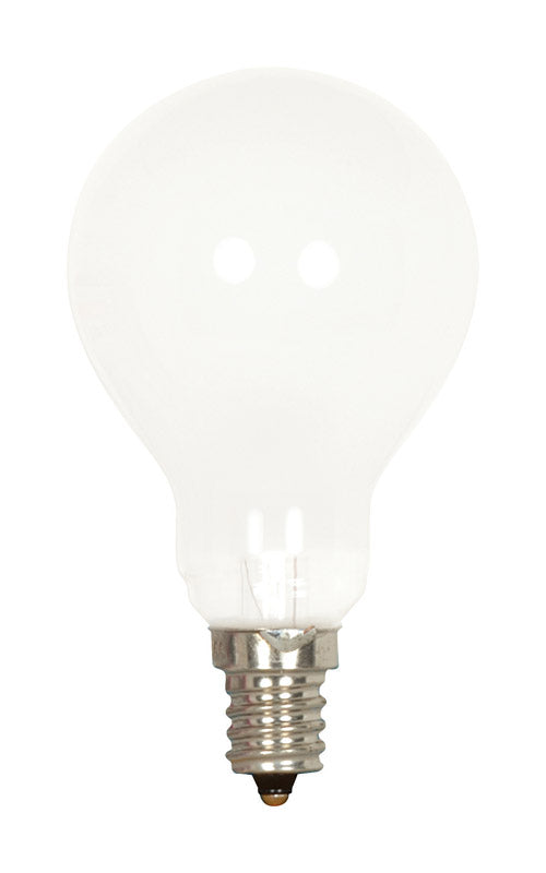 SATCO - Satco 40 W A15 A-Line Incandescent Bulb E12 (Candelabra) Soft White 1 pk [S2741]