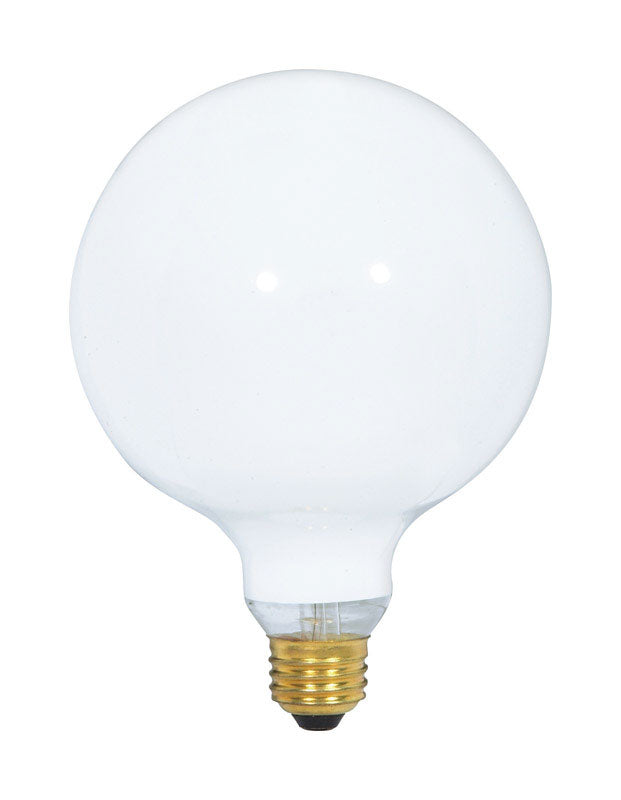 SATCO - Satco 60 W G40 Globe Incandescent Bulb E26 (Medium) Soft White 1 pk - Case of 6