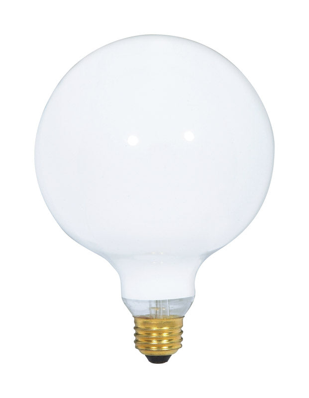 SATCO - Satco 100 W G40 Globe Incandescent Bulb E26 (Medium) Soft White 1 pk - Case of 6