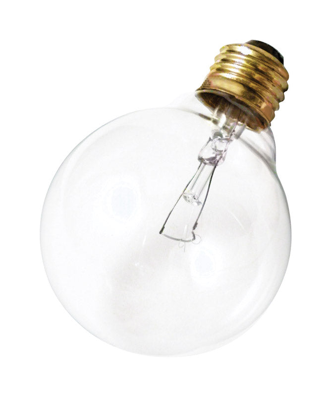 SATCO - Satco 25 W G25 Decorative Incandescent Bulb E26 (Medium) Soft White 1 pk - Case of 6 [S3447]