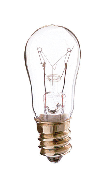 SATCO - Satco 6 W S6 Specialty Incandescent Bulb E12 (Candelabra) Soft White 2 pk - Case of 12