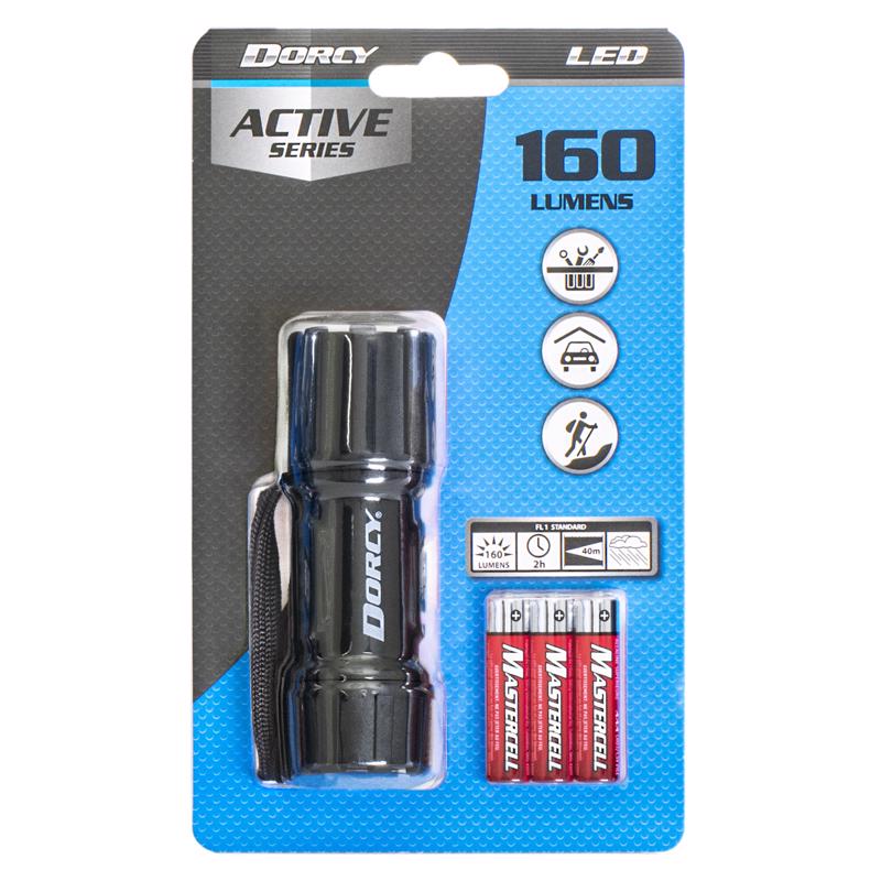 DORCY - Dorcy 135 lm Assorted LED Flashlight AAA Battery