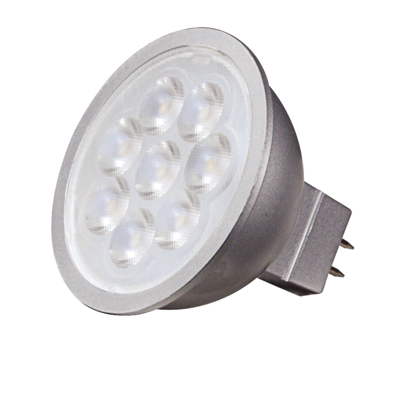 SATCO - Satco MR16 Bi Pin (GU5.3) LED Bulb Warm White 50 Watt Equivalence 1 pk - Case of 12 [S9495]