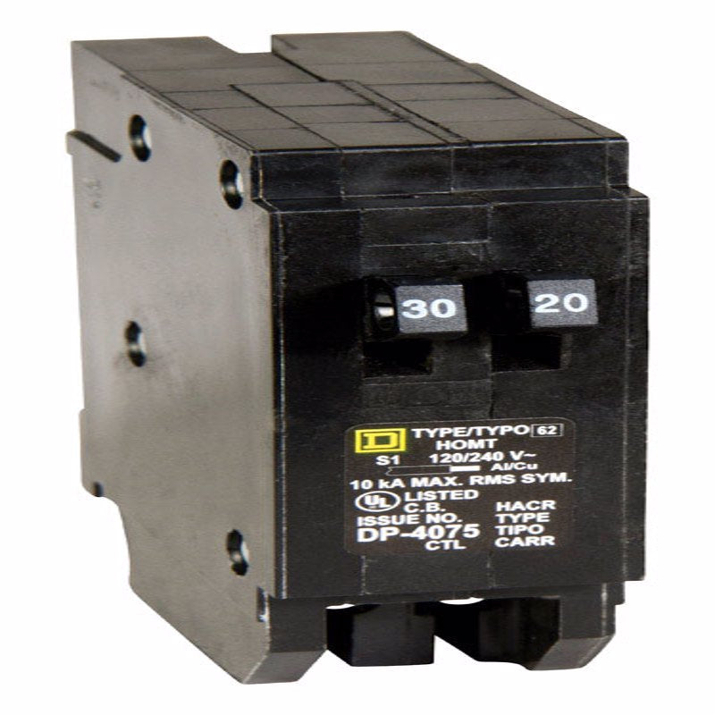 SQUARE D - Square D HomeLine 30 amps Tandem Single Pole Circuit Breaker