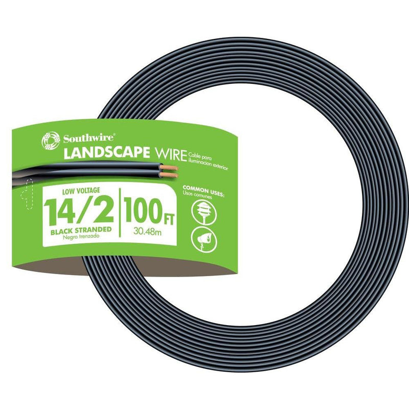 SOUTHWIRE - Southwire 100 ft. 14/2 Stranded Landscape Low Voltage Cable