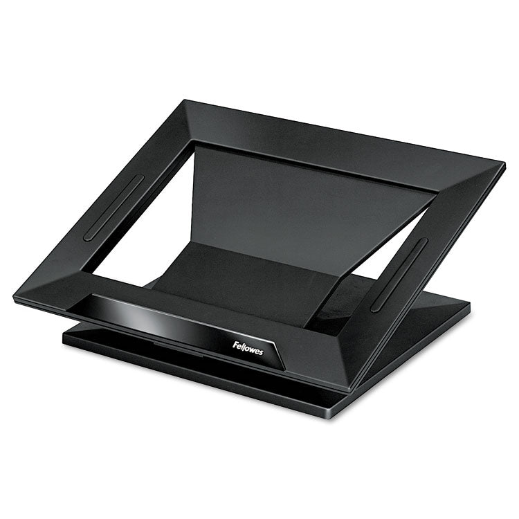 Fellowes - Designer Suites Laptop Riser, 13.19" x 11.19" x 4", Black Pearl, Supports 25 lbs