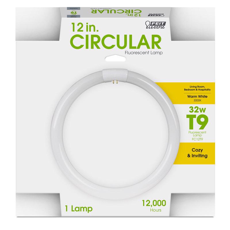 FEIT - Feit Legacy Bulbs 32 W T9 11.9 in. D X 11.9 in. L Circline Fluorescent Bulb Warm White Circular 3000