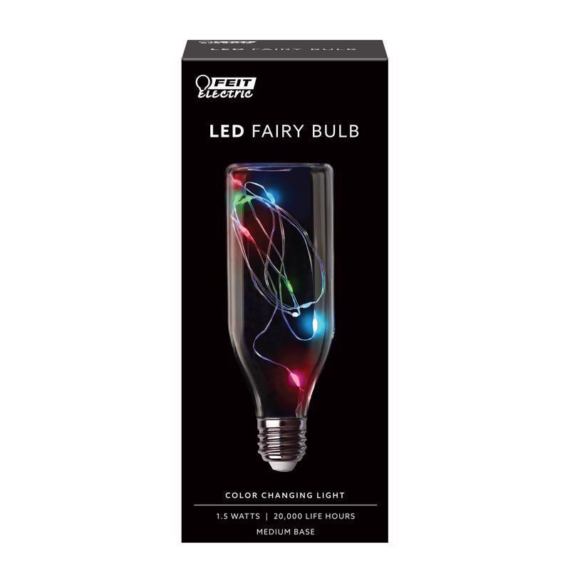 FEIT - Feit LED Specialty Bottle E26 (Medium) LED Bulb Multi-Colored 11 Watt Equivalence 1 pk