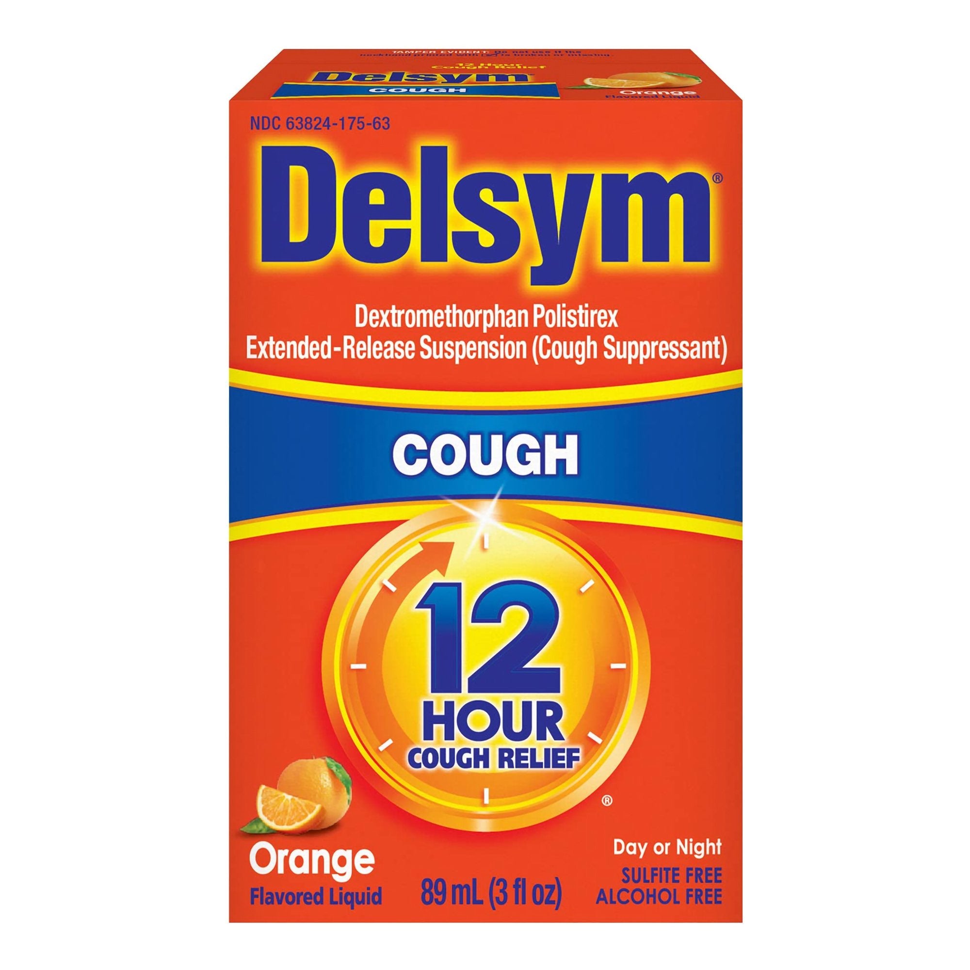 Reckitt Benckiser - Cold and Cough Relief Delsym® 30 mg / 5 mL Strength Liquid 3 oz. [1/EA]