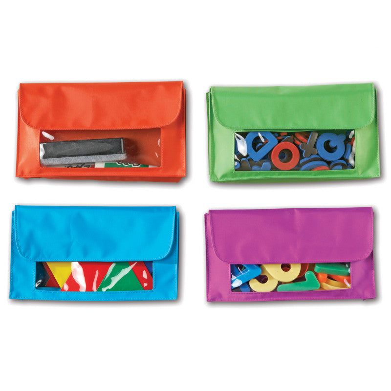 LEARNING RESOURCES - Magnetic Storage Pockets, Pack of 4