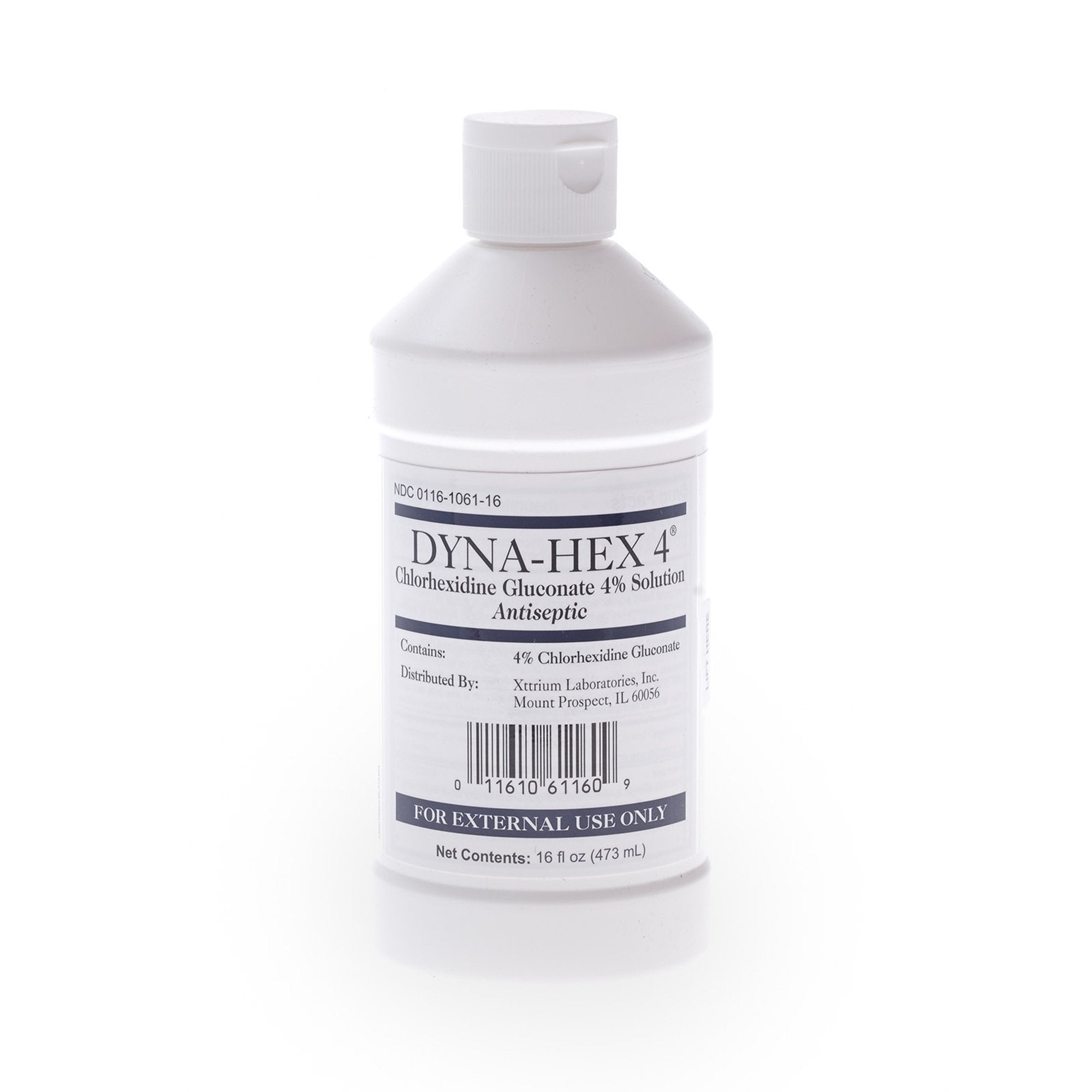 Xttrium Laboratories - Surgical Scrub Solution Dyna-Hex 4® 16 oz. Bottle 4% Strength CHG (Chlorhexidine Gluconate) NonSterile [1/EA]