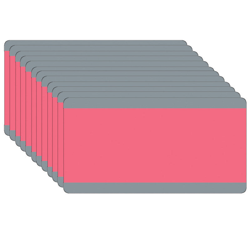 ASHLEY PRODUCTIONS - Big Reading Guide, 3-3/4" x 7-1/4", Rose, Pack of 12