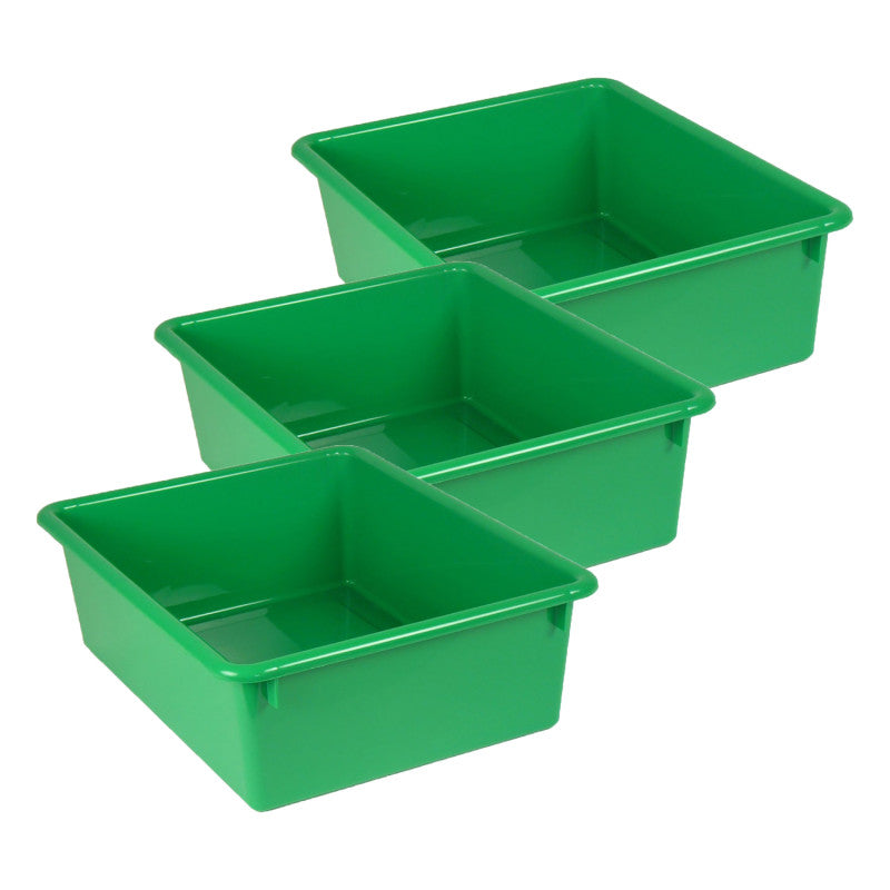 ROMANOFF - Double Stowaway® Tray Only, Green, Pack of 3