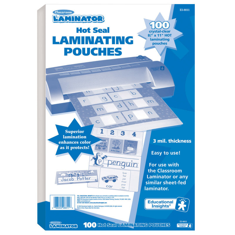 EDUCATIONAL INSIGHTS - Classroom Laminator Pouches
