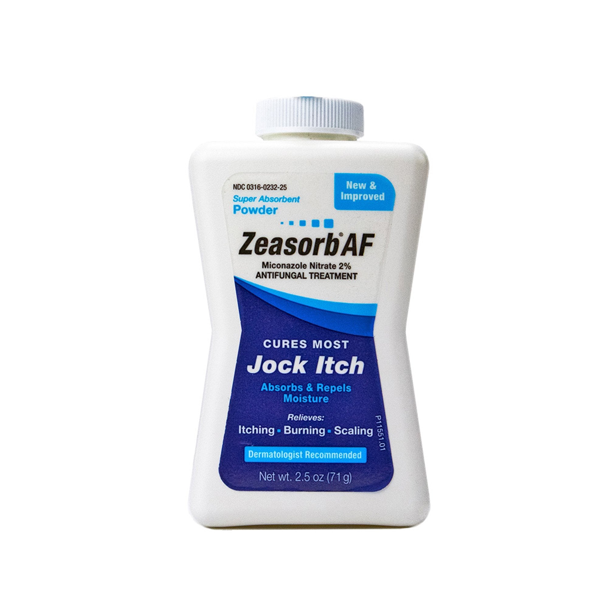 Emerson Healthcare - Antifungal Zeasorb® AF 2% Strength Powder 2.5 oz. Shaker Bottle [1/EA]
