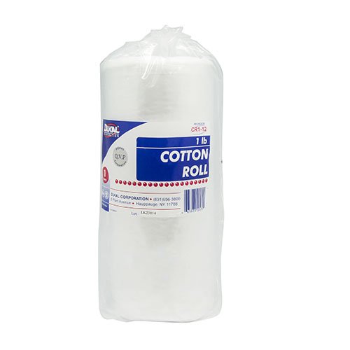 Dukal - Bulk Rolled Cotton Dukal™ 12 Inch Width 1-Ply NonSterile 1 per Pack [1/EA]