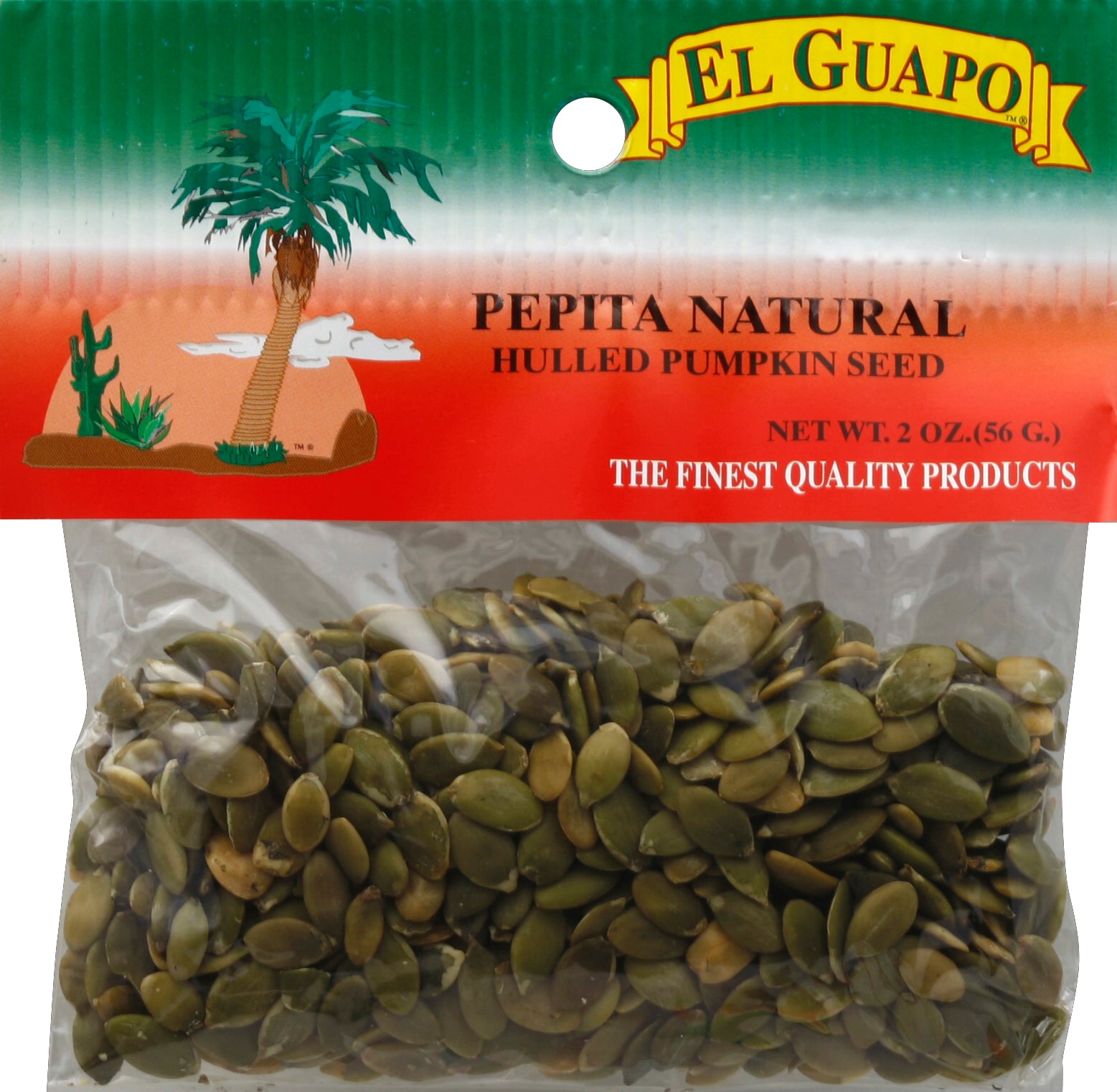 El Guapo Pumpkin Seeds 2 oz - Case of 12