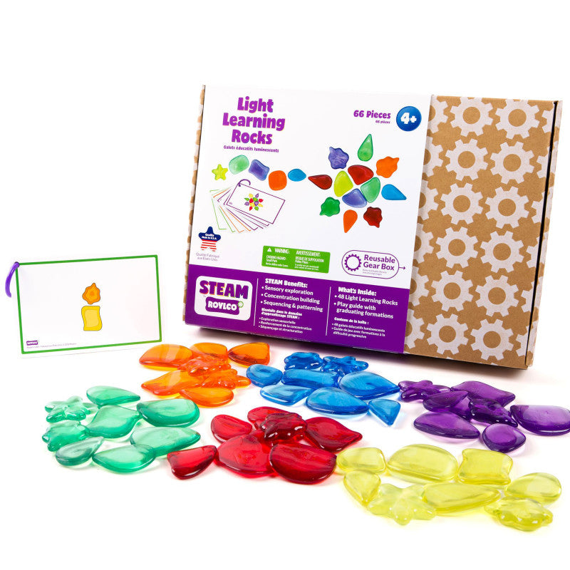 STEAM BY ROYLCO - Light Learning Rocks & Play Guide