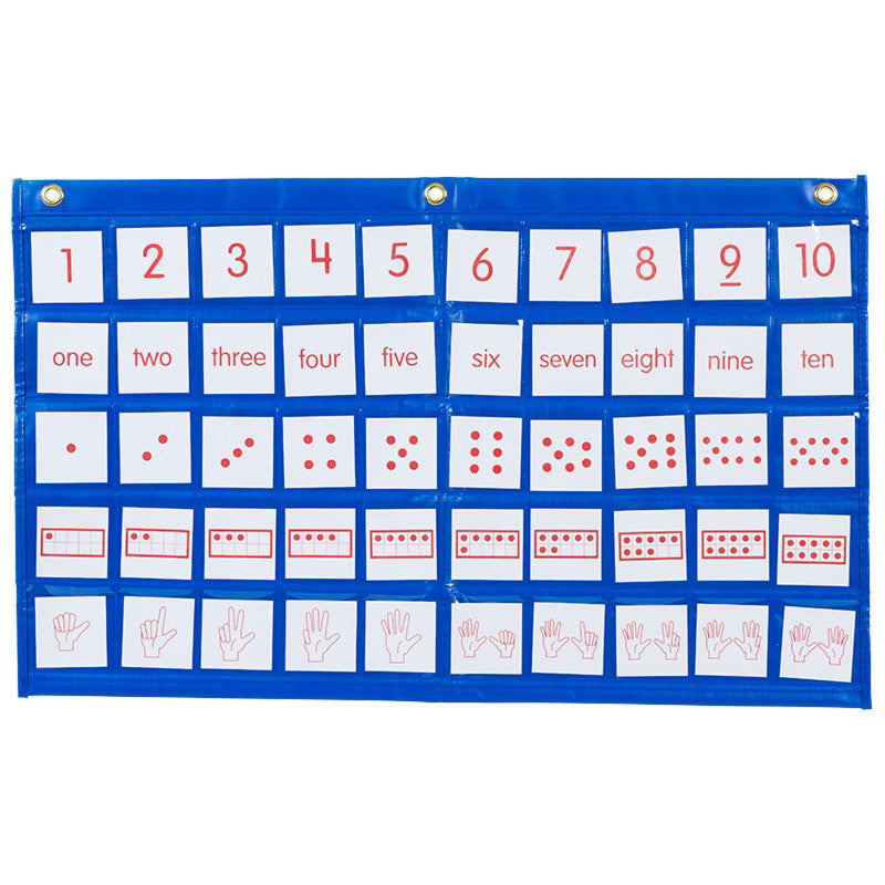 DIDAX - Number Path Pocket Chart with Cards