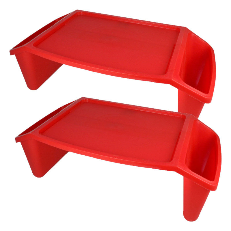 ROMANOFF - Lap Tray, Red, Pack of 2