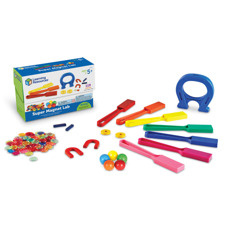 LEARNING RESOURCES - Super Magnet Classroom Lab Kit
