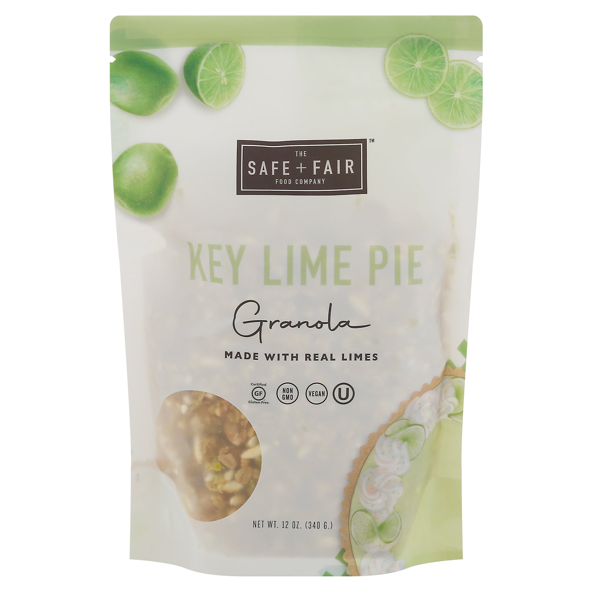 The Safe + Fair Food Company Key Lime Pie Granola 12 oz - Case of 6