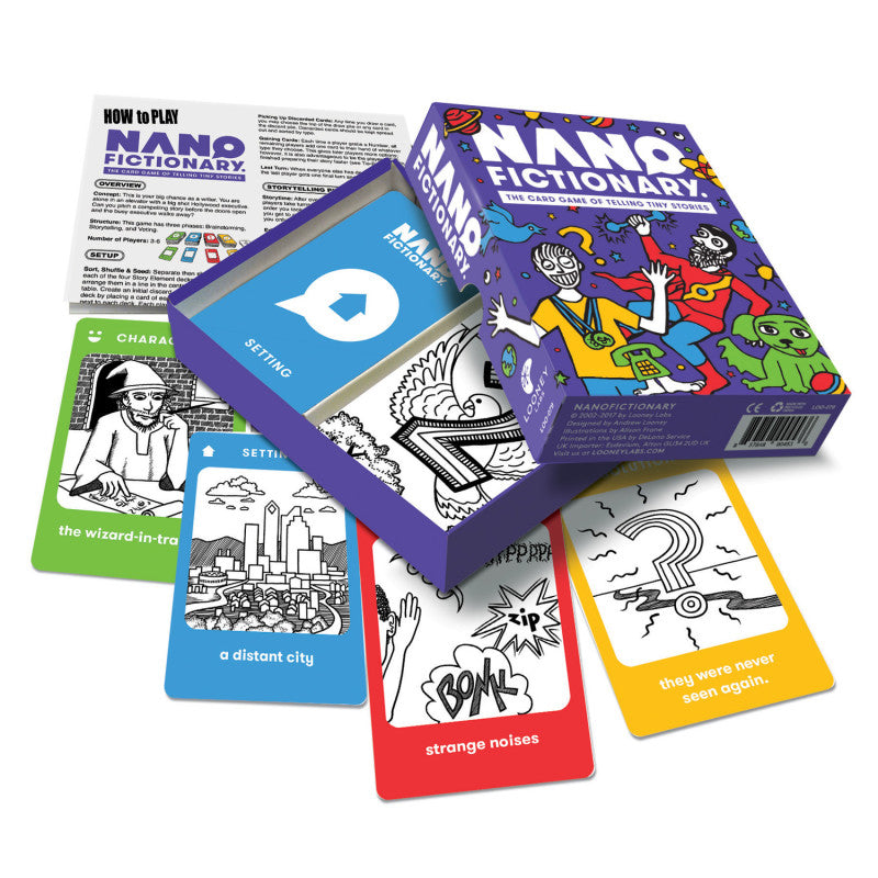 LOONEY LABS - Nanofictionary Card Game
