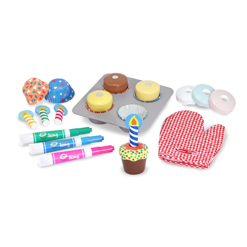 MELISSA & DOUG - Bake & Decorate Cupcake Set