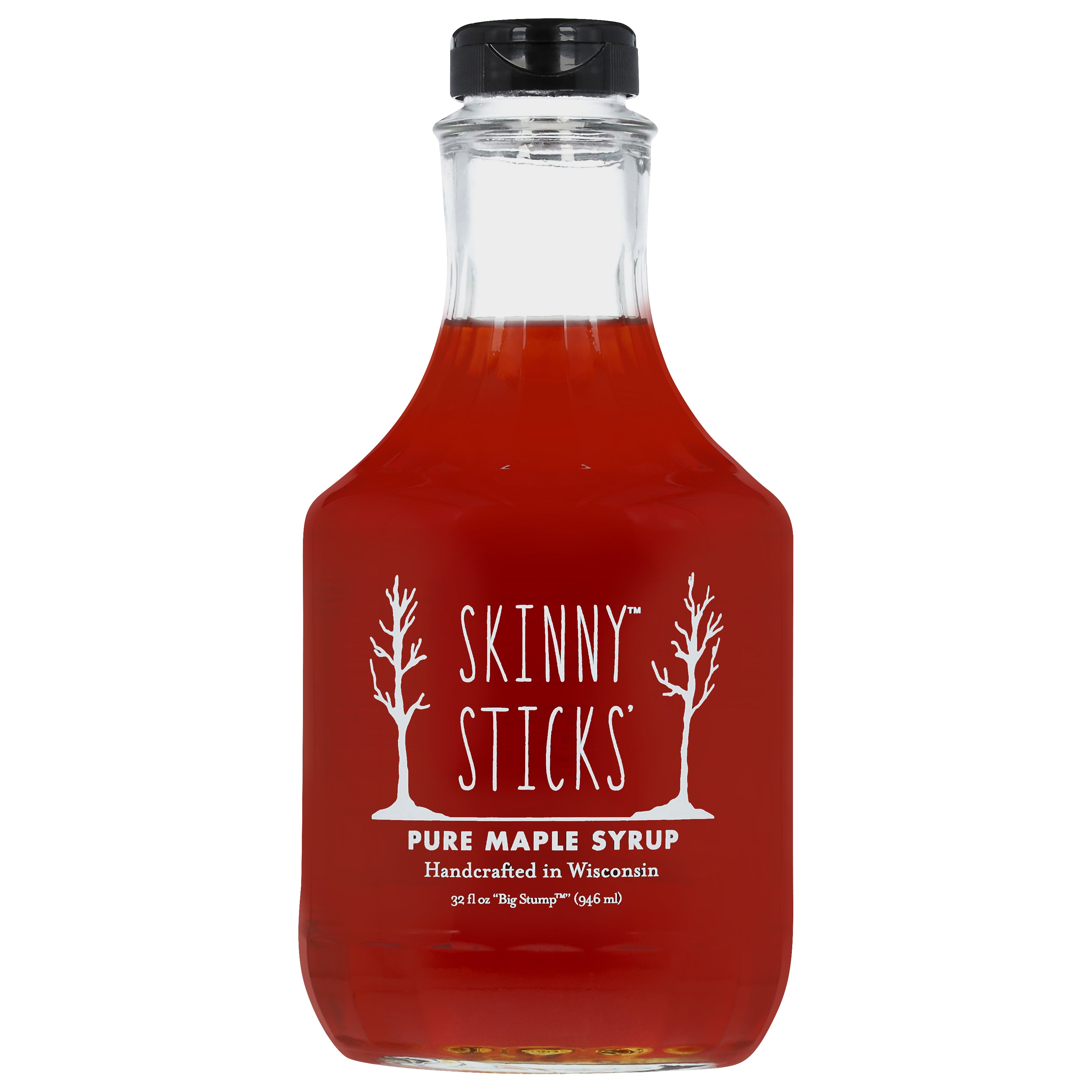 Skinny Sticks' Pure Maple Syrup 32 fl oz - Case of 6
