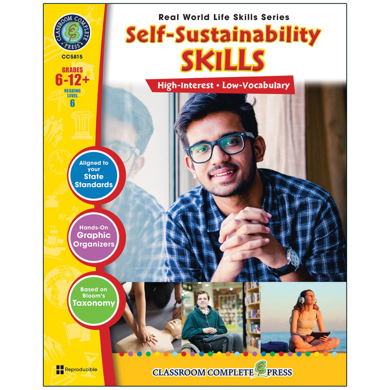 CLASSROOM COMPLETE PRESS - Read World Life Skills: Self-Sustainability Skills