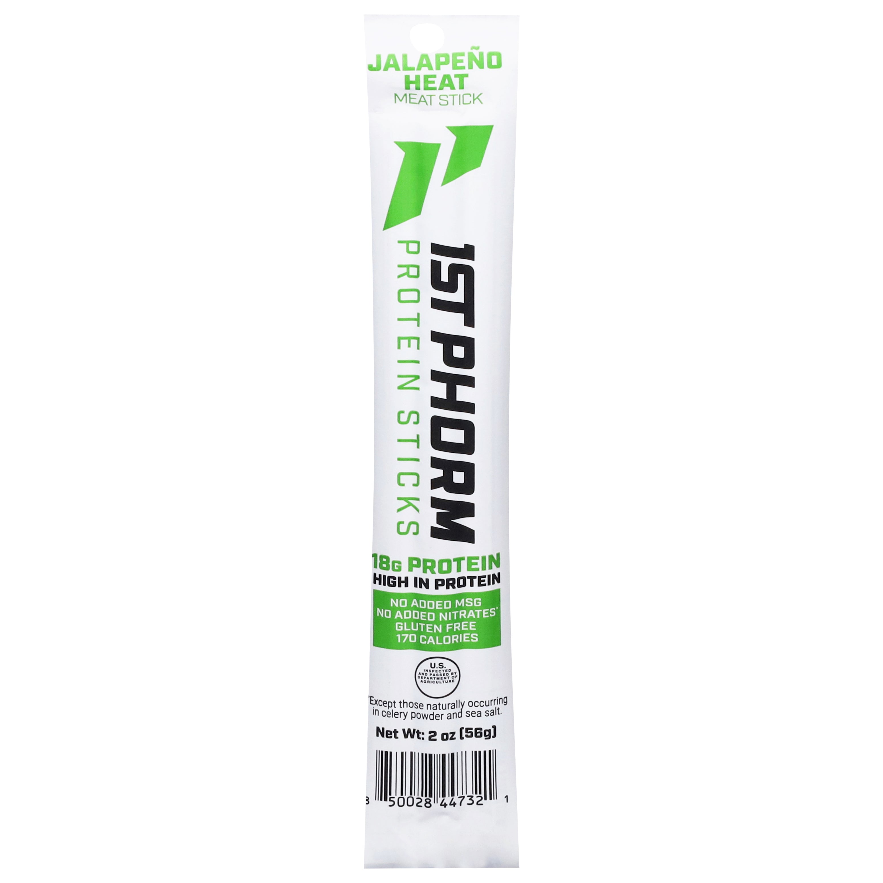 1st Phorm Jalapeno Heat Protein Sticks 2 oz - Case of 15