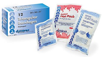 Dynarex - Triangular Bandage / Arm Sling dynarex® Safety Pin One Size Fits Most [12/BX]