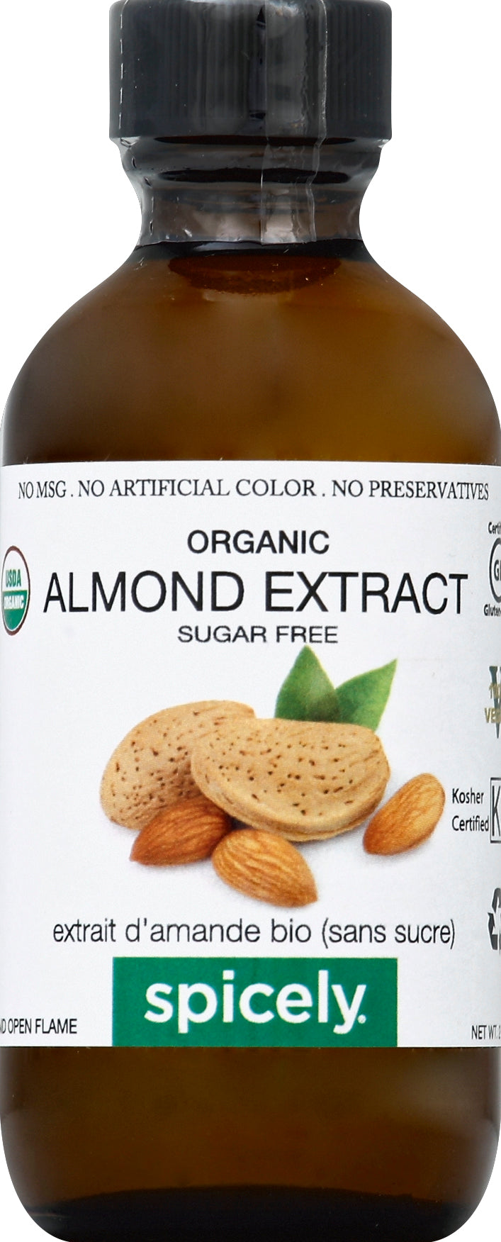 Spicely Almond Extract 2 oz - Case of 6