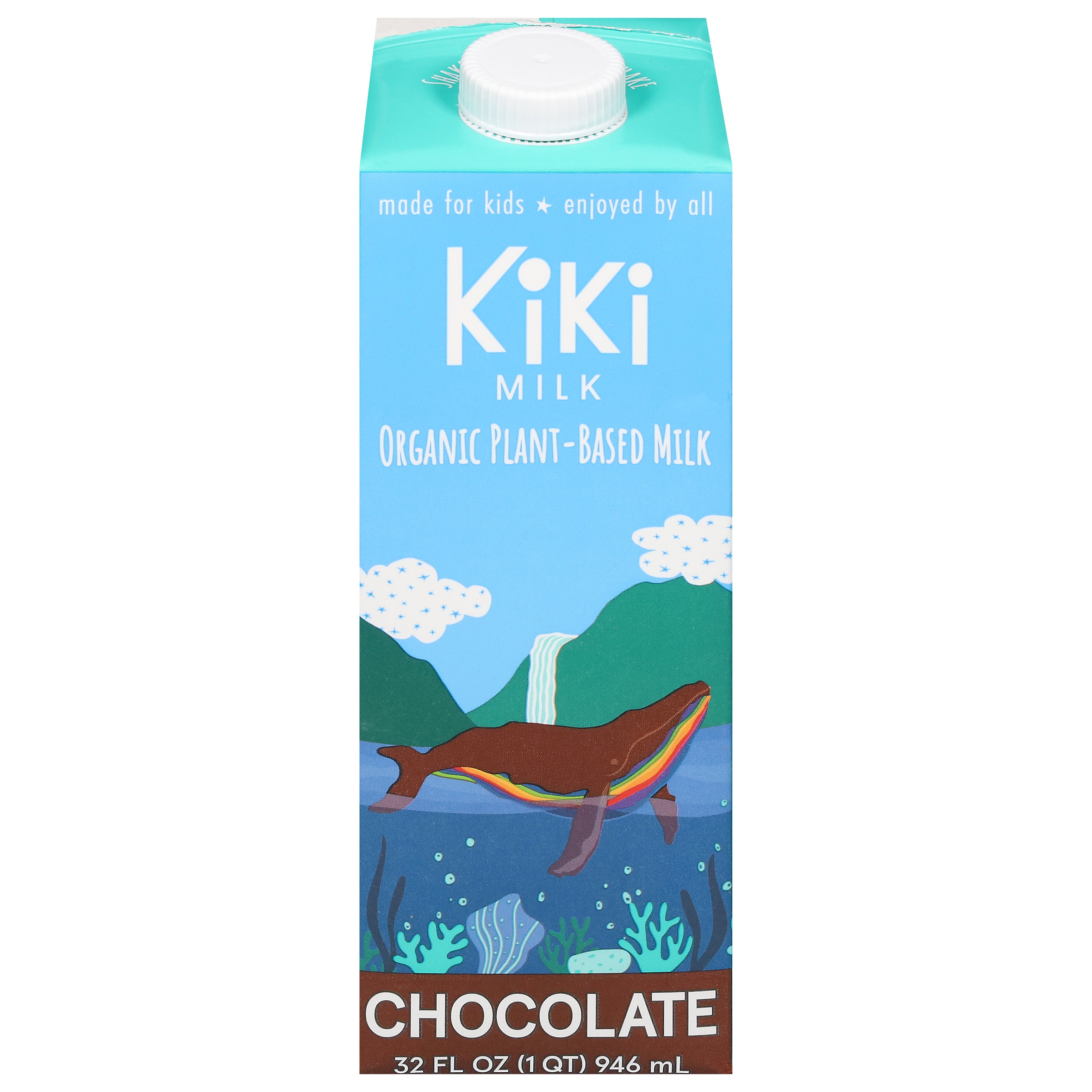 Kiki Milk Plant-Based Organic Chocolate Milk 32 fl oz - Case of 6