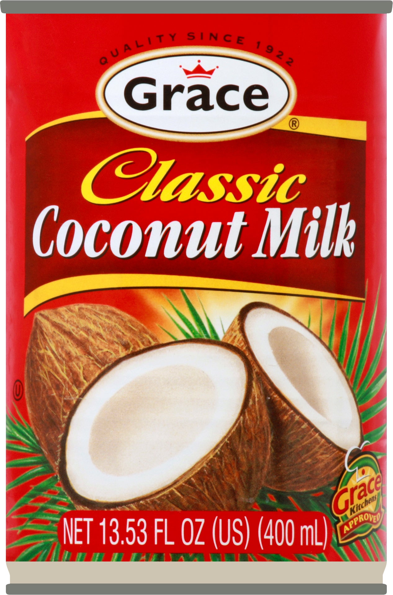 Grace Coconut Milk 13.53 oz - Case of 12