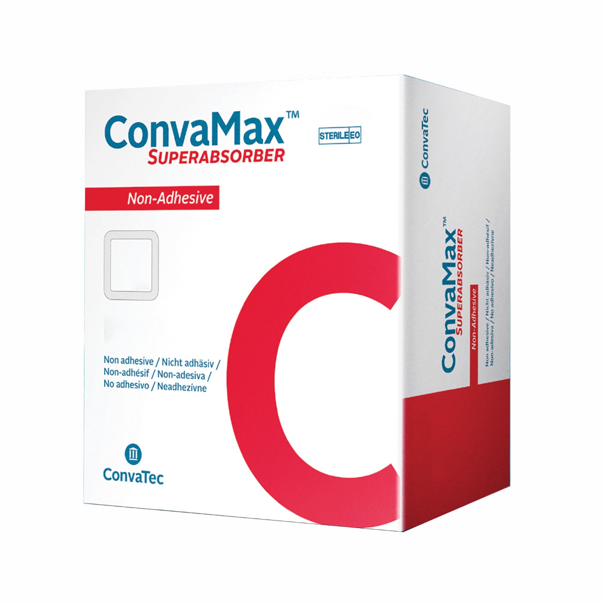 ConvaTec - Super Absorbent Dressing ConvaMax™ Superabsorber Nonadhesive 4 X 8 Inch Rectangle [10/BX]