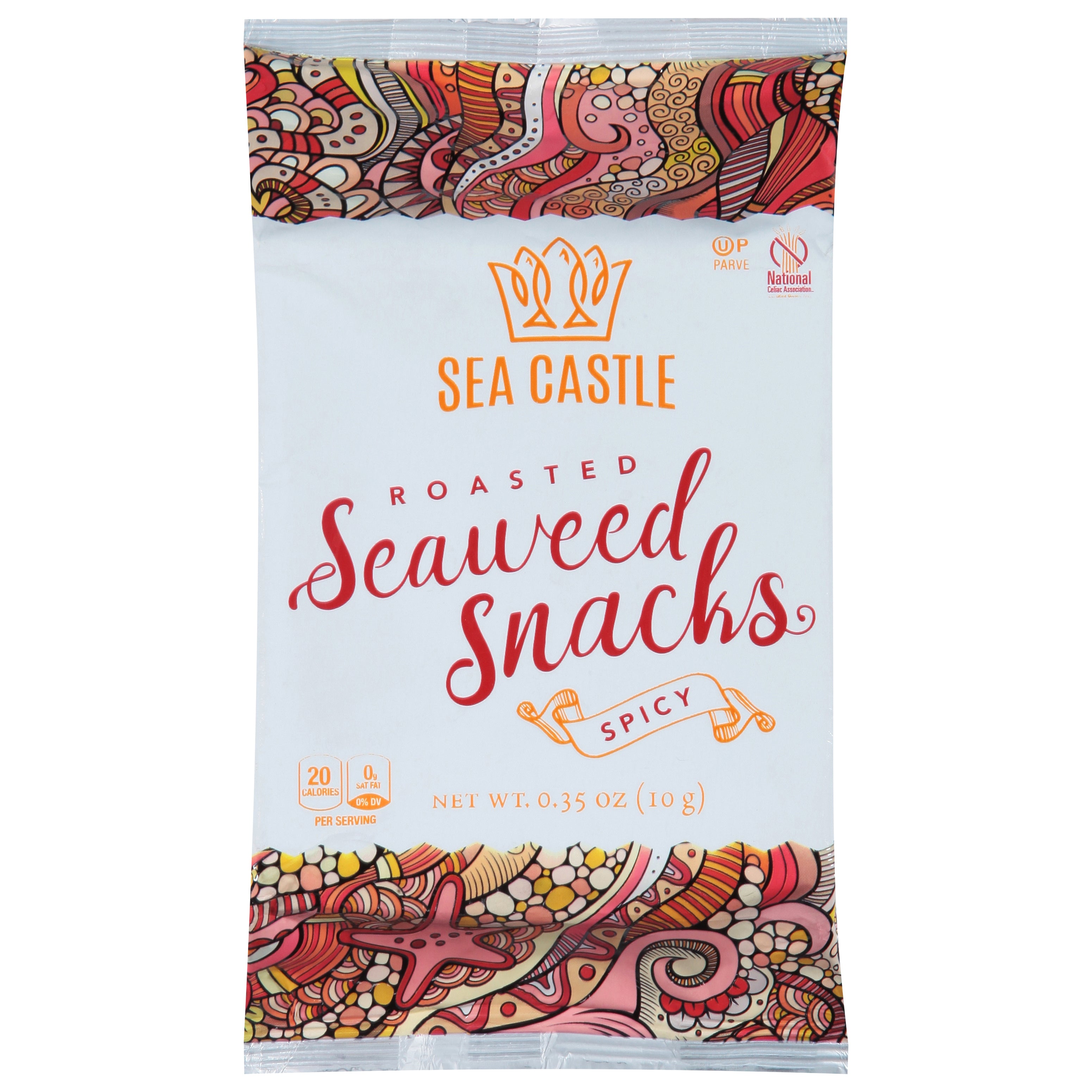 Seaweed Roasted Spicy - Case of 12 - 0.35 OZ
