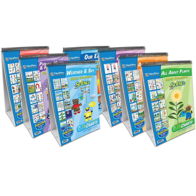 NEWPATH LEARNING - Early Childhood Science Readiness Flip Charts, Set of all 7